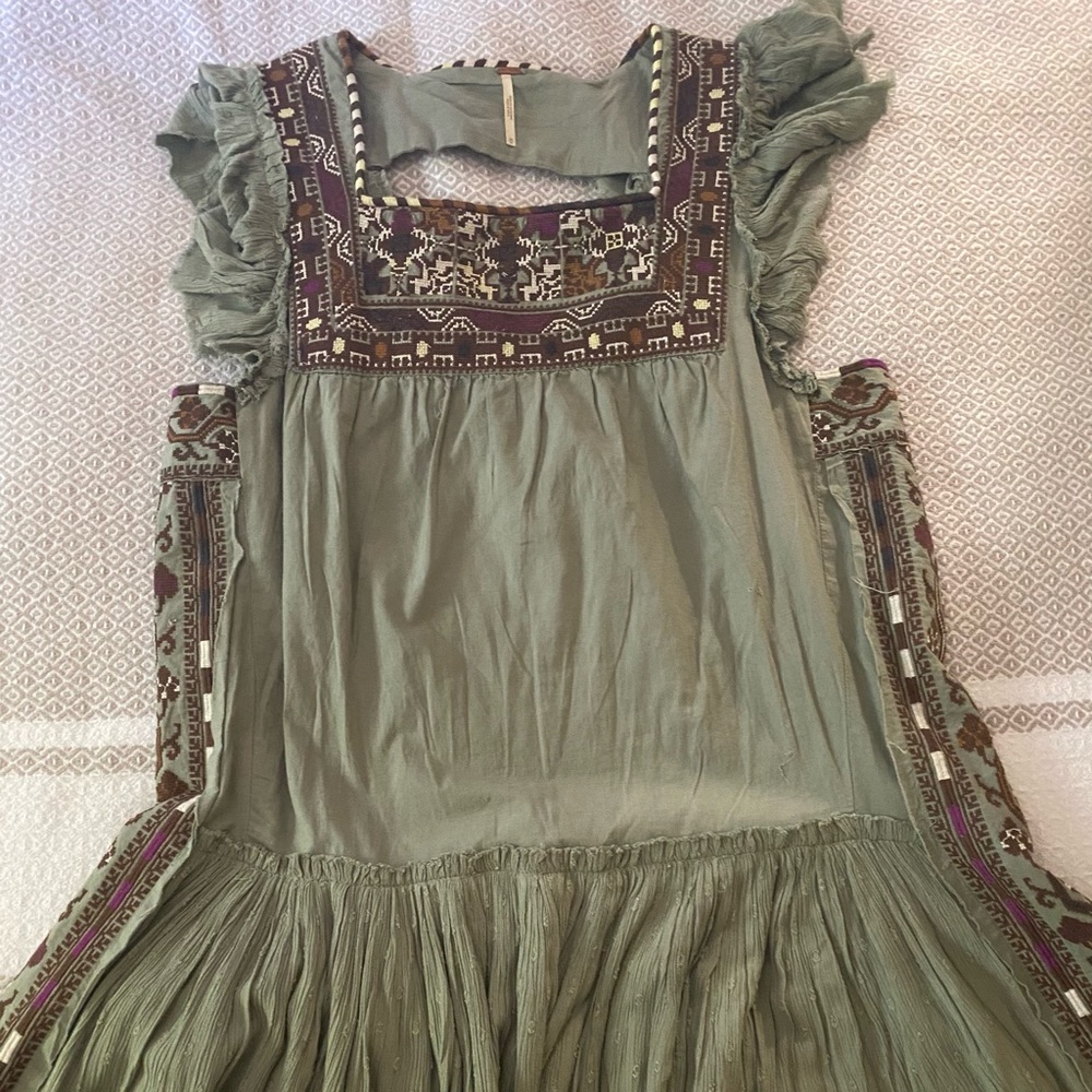 Free People mini shift dress - size M